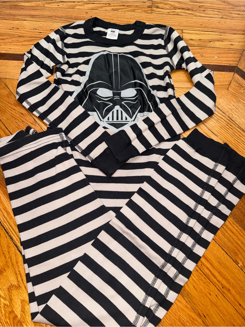 Hanna Andersson Star Wars Kids Darth Vader Pajama Set Size 10